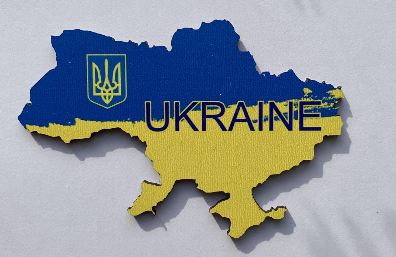 Магніт Патріотичний "Карта України"