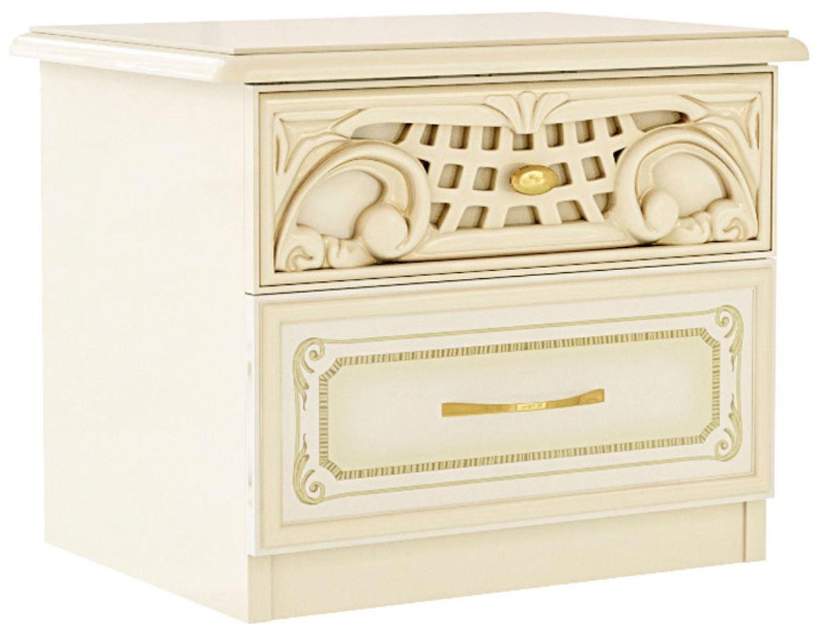 Тумба приліжкова Кармен Нова Піно Біж  Світ Меблів, фото 1