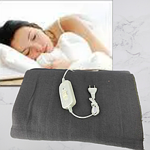 Байкові електропростирадла з підігрівом, турецьке байкове електропростирадло LUX 120x160 см Сірий