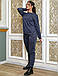 Ангоровий жіночий костюм, темно-синій, фото 5