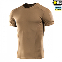 Футболка тактическая M-Tac потоотводная Athletic Velcro Coyote Brown M 207131