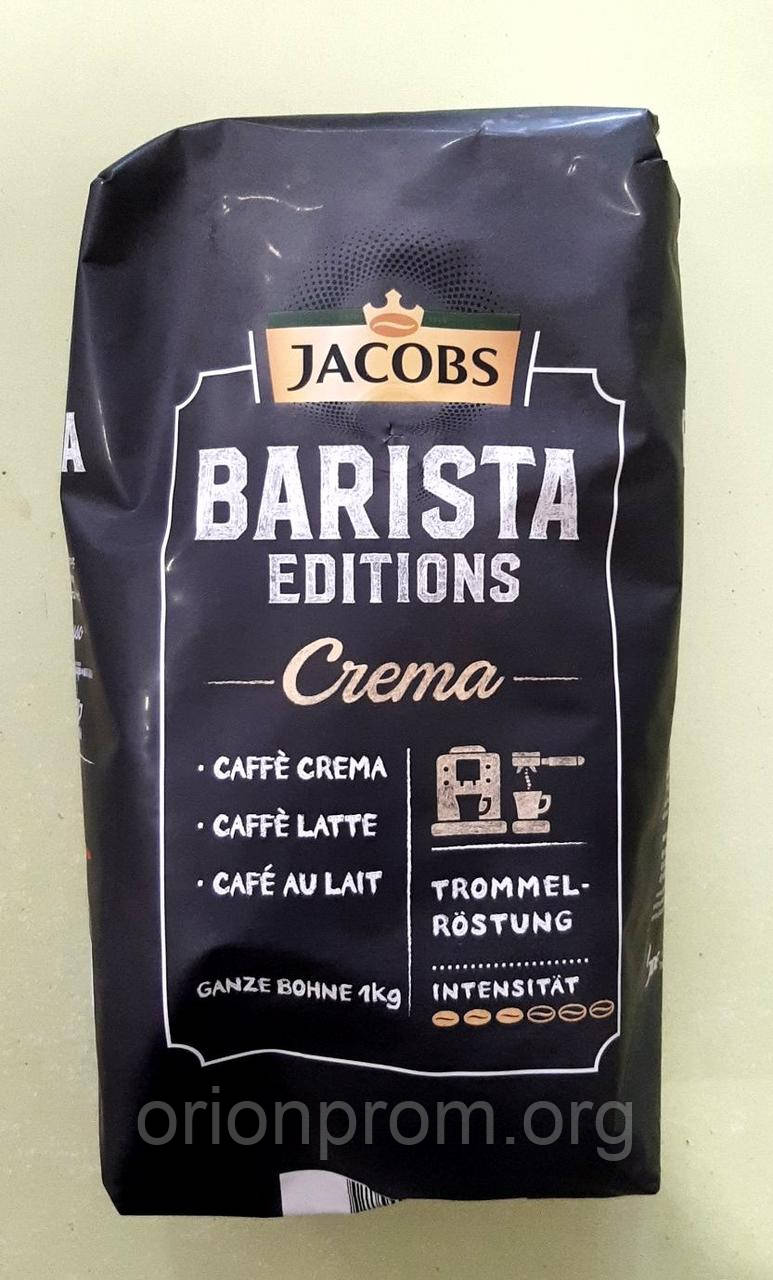 Кофе Jacobs Barista Editions Crema 1 Кг Зерновой — Купить Недорого на ...