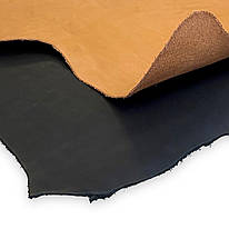 Шкіра зі шкур КРС хром рослинного дублення для галантерейних виробів (2 кольори на вибір, т. 2.6-2.8 мм)