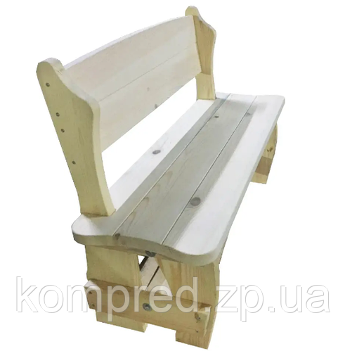 Купить Лавка со спинкой садовая деревянная Чикаго 1,95м, цена 5700 ...