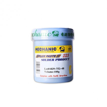 Флюс Mechanic 223 безвідмивальний без вмісту галогенів (100 g)