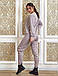 Ангоровий жіночий костюм, пудровий, фото 6