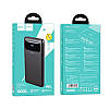 УМБ повер банк Power Bank HOCO J81 Fast Way з дисплеєм 10000mAh, чорне, фото 4