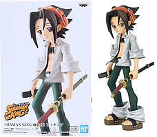 Фігурка Banpresto Король-шаман Йо Асакура Shaman King Yoh Asakura 14 см WST SK YA