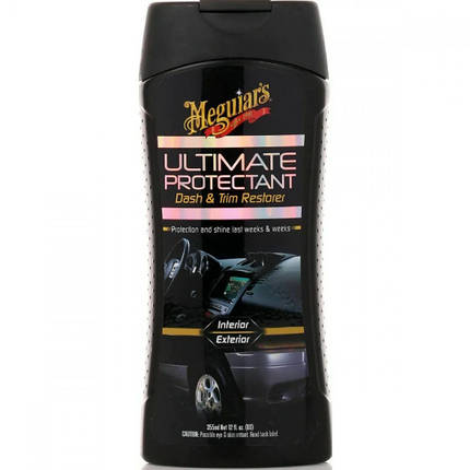 Засіб для чорніння пластика - Meguiar's Ultimate Protectant Dash & Trim Restorer 355 мл. (G14512), фото 2