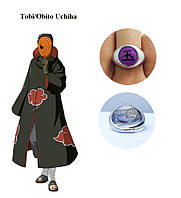 Кольцо Тоби Обито Учиха Акацуки с логотипом Naruto - Tobi Obito Uchiha