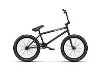 Велосипед BMX 20" Radio Comrad 20.6", черный матовый 2021, 20,6" трюковый бмх с стальной рамой