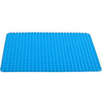 Силіконовий рельєфний килимок для випічки 40*29 см Блакитний CK3-433B/X3-143 в упаковці 1 шт