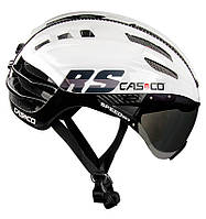 Велосипедный шлем Casco speedairo rs white-black (MD)
