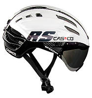 Велошолом Casco speedairo rs white-black (MD)