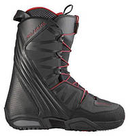 Черевики для сноуборда Salomon malamute black/bright red/black (MD)