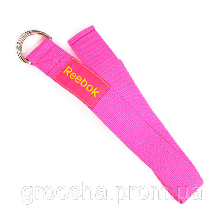 Ремень для йоги Reebook RAYG-10023MG Розовый - фото 1 - id-p1681966206