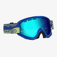 Горнолижна маска Salomon juke blue pop/univ. mid blue (MD)