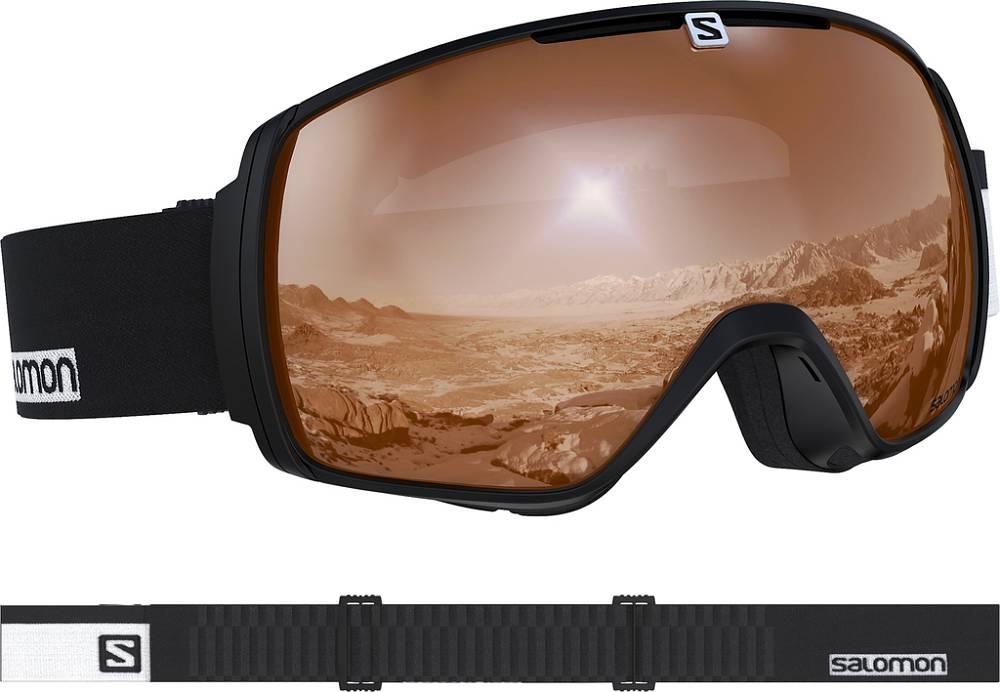 Горнолижна маска Salomon xt one access bk/univ.t.orange (MD)