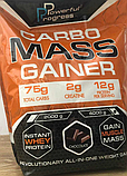 Високовуглеводний гейнер для набору ваги Powerful Progress Carbo Mass Gainer 4000 г, фото 7