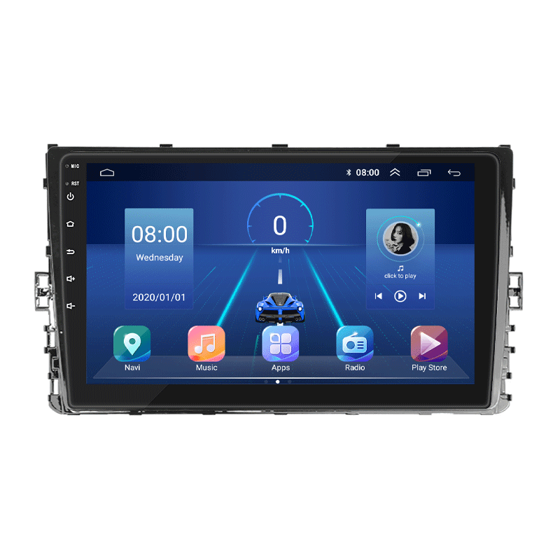 Штатна магнітола 9" Lesko для Volkswagen Arteon I 2017-2020 6/128Gb 4G Wi-Fi GPS Top Вольксваген