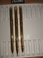 Baixin Ручка подарункова металева поворотна синя арт. BP 918п