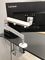 Тримач для одного монітора Аоке Single Monitor Arm AK-MA02S Білий