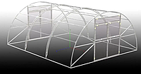 Арочный "Эко топ" 5х8 м под поликарбонат стандарт 6 мм (оцинкованная труба 30х30 мм)