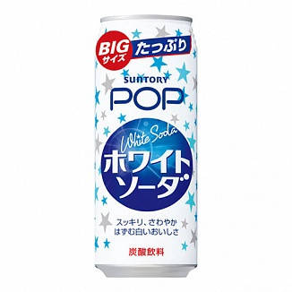 Suntory Pop White Soda 490мл, фото 1