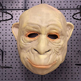 Маска латексна "Мавпа" на Хелловін, Маска резиновая "Обезьяна" на хэллоуин