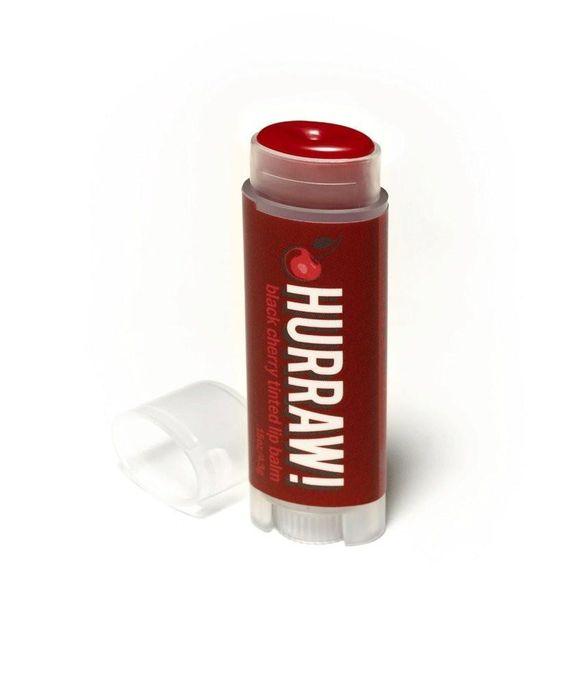 Бальзам для губ Чорна Вишня Hurraw! Black Cherry Tinted Lip Balm 4,8г