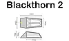 Двомісний намет Highlander Blackthorn 2 HMTC | Трекінгова компактна камуфляжна палатка для піших походів з одним входом і тамбуром, фото 9