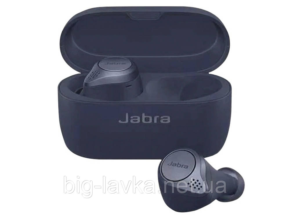 Гарнітура Jabra Elite 75T Bluetooth із зарядним кейсом Чорний