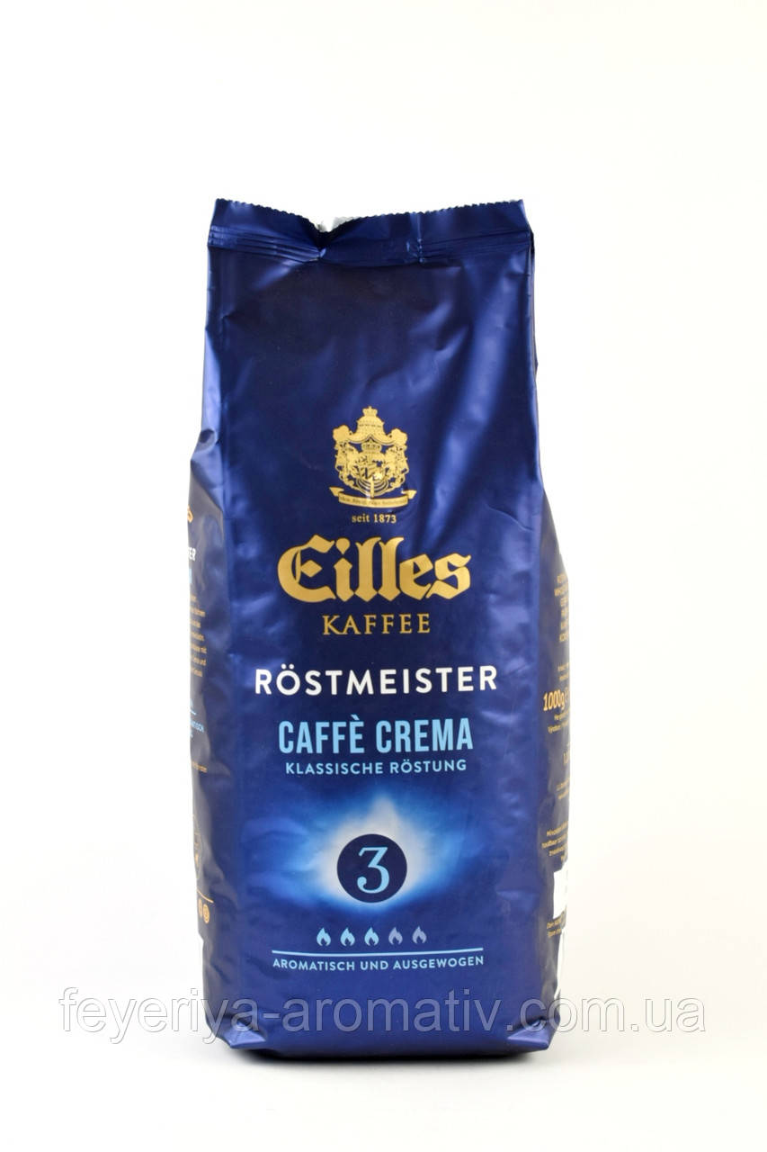 Кава в зернах Eilles Kaffee Rostmeister Crema 1 кг Німеччина