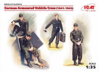 German Armoured Vehicle Crew [ 1941-1942]   1\35  ICM 35614