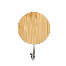 Набір гачків 7,3х4,8 см бамбук, 2 шт в упаковці, фото 4