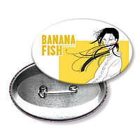 Ли Ют Лунг. Banana Fish. Банановая рыба. Значок