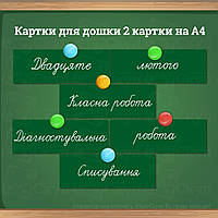 Картки для дошки