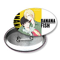 Banana Fish. Банановая рыба. Значок