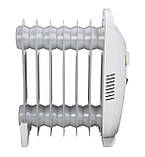 Нагрівач радіатор оливний Mesko MS 7804 7 ребер, фото 4