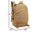 Рюкзак тактичний Smartex 3P Tactical 40 ST-006 cp camouflage, фото 4
