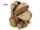 Рюкзак тактичний Smartex 3P Tactical 55 ST-012 khaki, фото 7