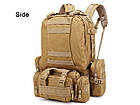 Рюкзак тактичний Smartex 3P Tactical 55 ST-012 khaki, фото 11