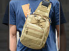 Сумка через плече Smartex 3P Tactical 10 ST-050 acu camouflage, фото 6
