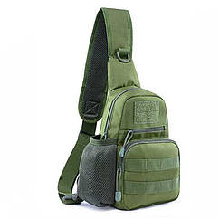 Сумка тактична через плече Smartex 3P Tactical 3 ST-055 army green