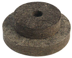 Круг повстяний жорсткий 100 мм, MasterTool 08-6010