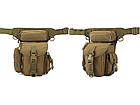 Сумка на ногу Smartex 3P Tactical 10 ST-1003 khaki, фото 2