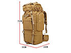 Рюкзак тактичний Smartex 3P Tactical 65 ST-023 khaki, фото 7