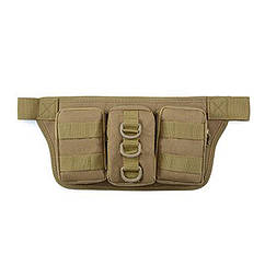 Сумка поясна Smartex 3P Tactical 2 ST-025 khaki