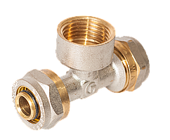 Трійник обжим 20*3/4"В*20 економ