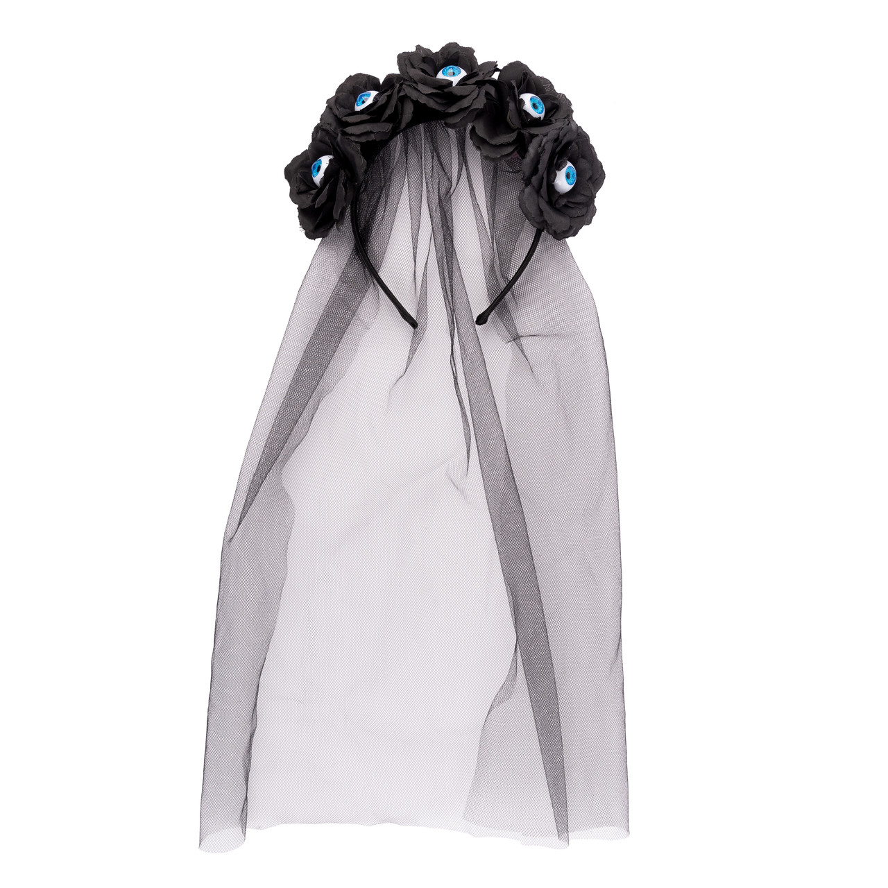 Обруч Yes! Fun Хелловін Чорна вдова з фатою (974508), фото 1